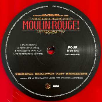 2LP Various: Moulin Rouge! The Musical (Original Broadway Cast Recording) CLR 613444