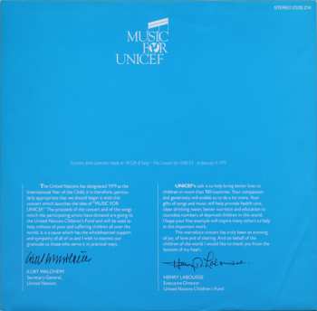 LP Various: The Music For UNICEF Concert - A Gift Of Song 566904