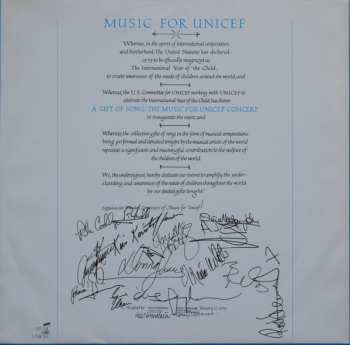 LP Various: The Music For UNICEF Concert - A Gift Of Song 566904