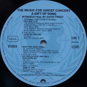 LP Various: The Music For UNICEF Concert - A Gift Of Song 566904