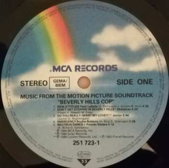 LP Various: Music From The Motion Picture Soundtrack "Beverly Hills Cop" 648737