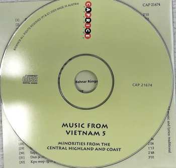 CD Various: Music From Vietnam 5 - Minorities From The Central Highland And Coast 552087