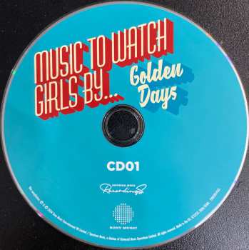 3CD/Box Set Various: Music To Watch Girls By...Golden Days 626412