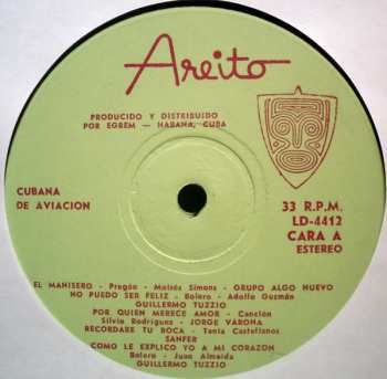 LP Various: Música De Cuba Por Los Cielos Del Mundo 531784