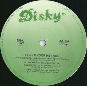 LP Various: 'n Elpee Voor 't ANC 43190