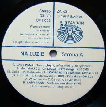 LP Various: Na Luzie 612070