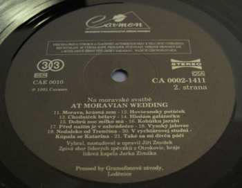 LP Various: Na Moravské Svatbě = At Moravian Wedding 416508