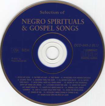 2CD Various: Negro Spirituals & Gospel Songs 652502