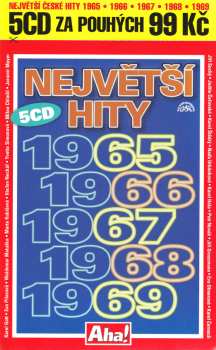 Album Various: Největší České Hity 1965 • 1966 • 1967 • 1968 • 1969