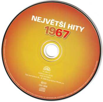 5CD/Box Set Various: Největší České Hity 1965 • 1966 • 1967 • 1968 • 1969 552361