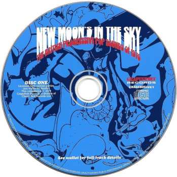 3CD/Box Set Various: New Moon's In The Sky (The British Progressive Pop Sounds Of 1970) 551129