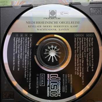 CD Various: Niederrheinische Orgelreise 652044