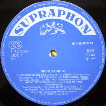 LP Various: Night Club 68 636187