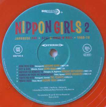 LP Various: Nippon Girls 2: Japanese Pop, Beat & Rock'N'Roll 1966-70 CLR 357753