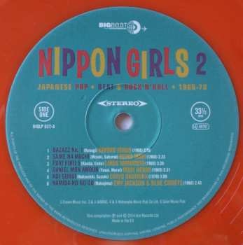 LP Various: Nippon Girls 2: Japanese Pop, Beat & Rock'N'Roll 1966-70 CLR 357753