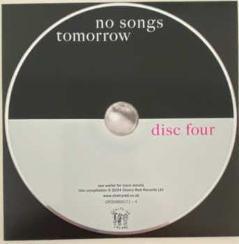 4CD Various: No Songs Tomorrow: Darkwave, Ethereal Rock And Coldwave 1981 – 1990 590381