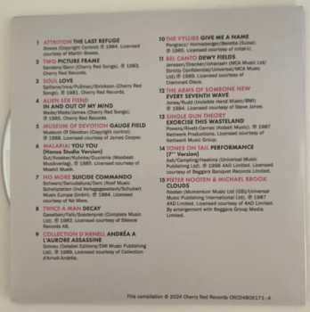 4CD Various: No Songs Tomorrow: Darkwave, Ethereal Rock And Coldwave 1981 – 1990 590381