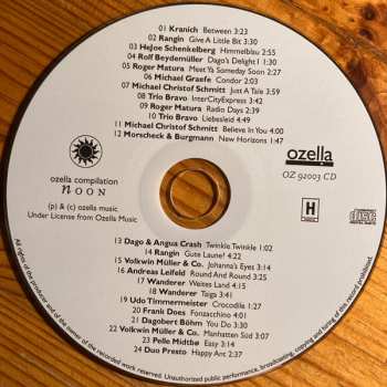 CD Various: Noon - Ozella Compilation 412658