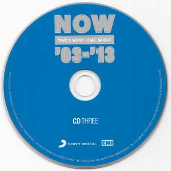 3CD Various: Now That's What I Call Music '03-'13: 40 Years Volume 3 2003-2013 556620