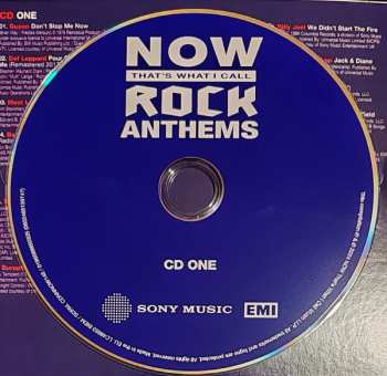 4CD Various: Now That's What I Call Music Rock Anthems  627189