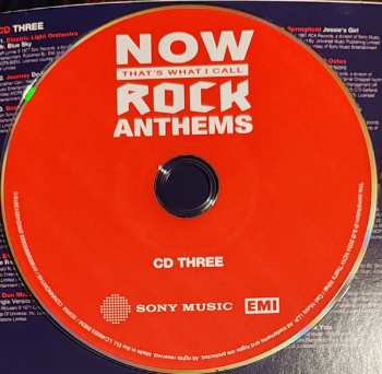 4CD Various: Now That's What I Call Music Rock Anthems  627189