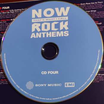 4CD Various: Now That's What I Call Music Rock Anthems  627189