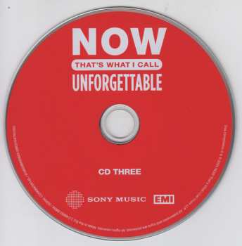 4CD Various: NOW That's What I Call Unforgettable 567118