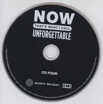 4CD Various: NOW That's What I Call Unforgettable 567118