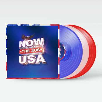 3LP Various: Now USA - The 80's CLR 503348