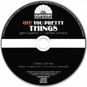 3CD/Box Set Various: Oh! You Pretty Things (Glam Queens And Street Urchins 1970-76) 100965