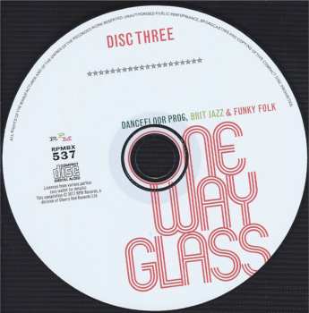 3CD/Box Set Various: One Way Glass (Dancefloor Prog, Brit Jazz & Funky Folk 1968-1975) 143929