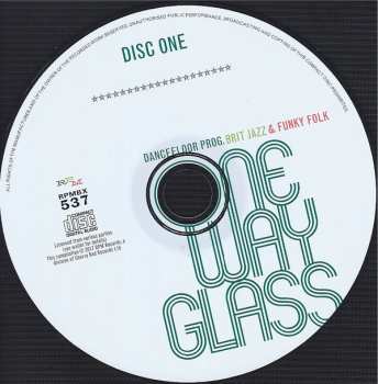 3CD/Box Set Various: One Way Glass (Dancefloor Prog, Brit Jazz & Funky Folk 1968-1975) 143929