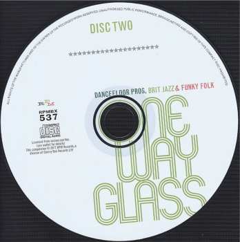 3CD/Box Set Various: One Way Glass (Dancefloor Prog, Brit Jazz & Funky Folk 1968-1975) 143929