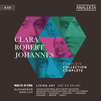 8CD Various: Orchestre Du Cna Du Canada - Clara Robert Johannes 618831