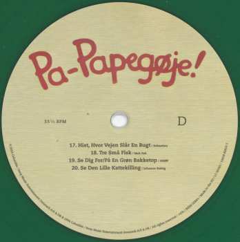 2LP Various: Pa-Papegøje! CLR 578454