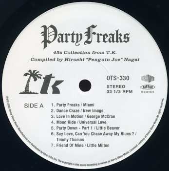 LP Various: Party Freaks - 45s Collection From T.K. 552905