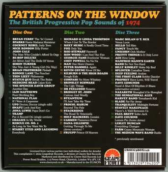 3CD/Box Set Various: Patterns On The Window (The British Progressive Pop Sounds Of 1974) 562635