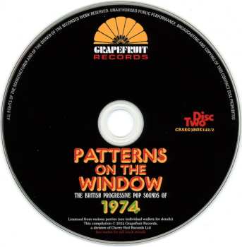 3CD/Box Set Various: Patterns On The Window (The British Progressive Pop Sounds Of 1974) 562635