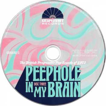 3CD Various: Peephole In My Brain - The British Progressive Pop Sounds Of 1971 27623