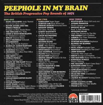 3CD Various: Peephole In My Brain - The British Progressive Pop Sounds Of 1971 27623