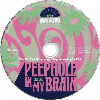 3CD Various: Peephole In My Brain - The British Progressive Pop Sounds Of 1971 27623