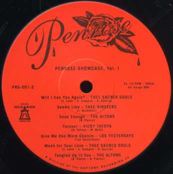 LP Various: Penrose Showcase Vol. 1 601438