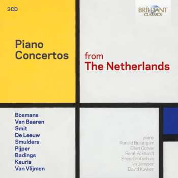 3CD Various: Piano Concertos From The Netherlands 650072