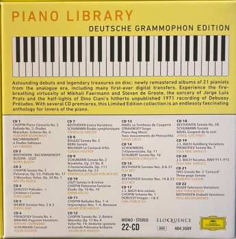 22CD/Box Set Various: Piano Library (Deutsche Grammophon Edition) 642178