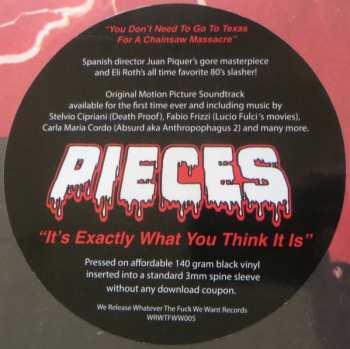 LP Various: Pieces (Original Motion Picture Soundtrack) LTD 584567