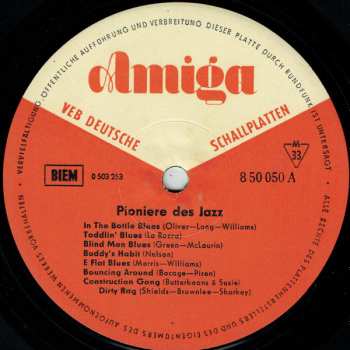 LP Various: Pioniere Des Jazz 587075