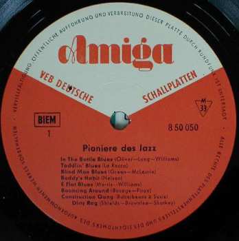 LP Various: Pioniere Des Jazz 50385