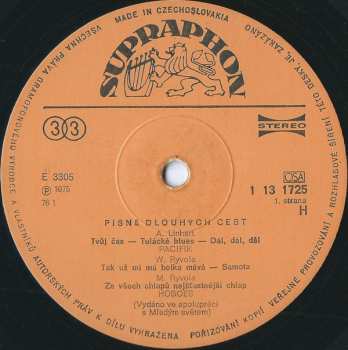 LP Various: Písně Dlouhých Cest 411306