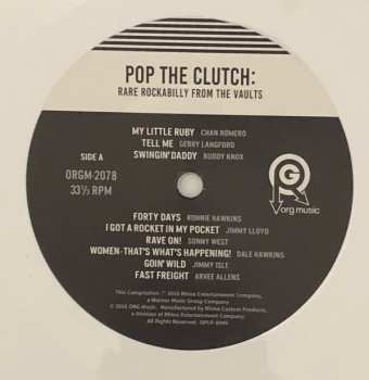 LP Various: Pop The Clutch: Rare Rockabilly From The Vaults CLR | LTD 601420