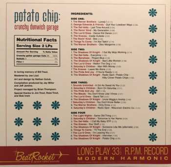 2LP Various: Potato Chip: Crunchy Dunwich Garage CLR 417282